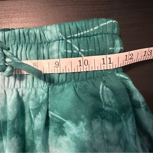 *REVOLVE*FRANKIES BIKINIS Electric Green tie dyed sweatpants - Picture 6 of 7